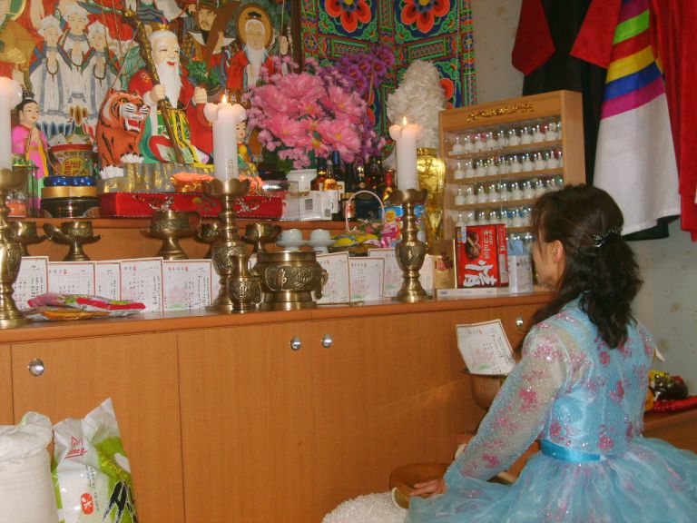 전안기도 하던 중에