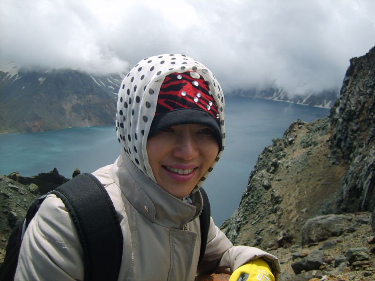 백두산 천지 기도