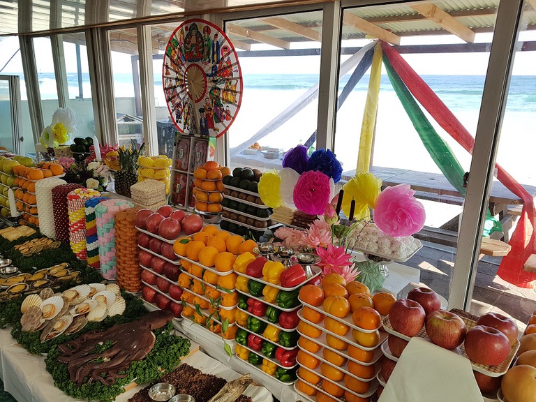 용신 정성(강원도 강릉 경포대 인근)