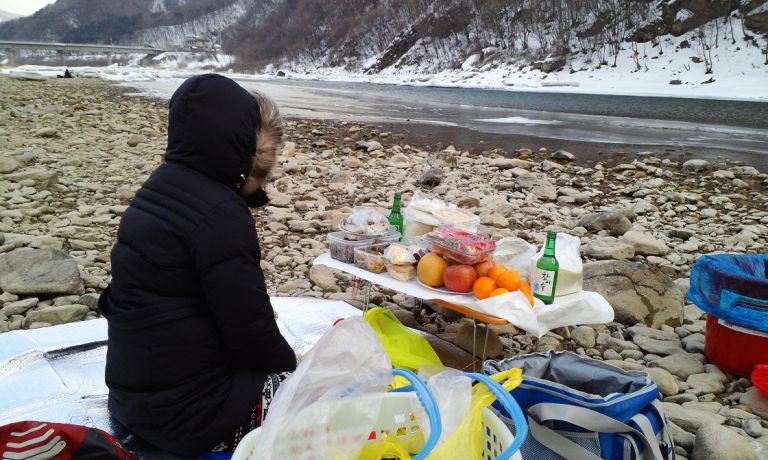 홍천강 방생기도