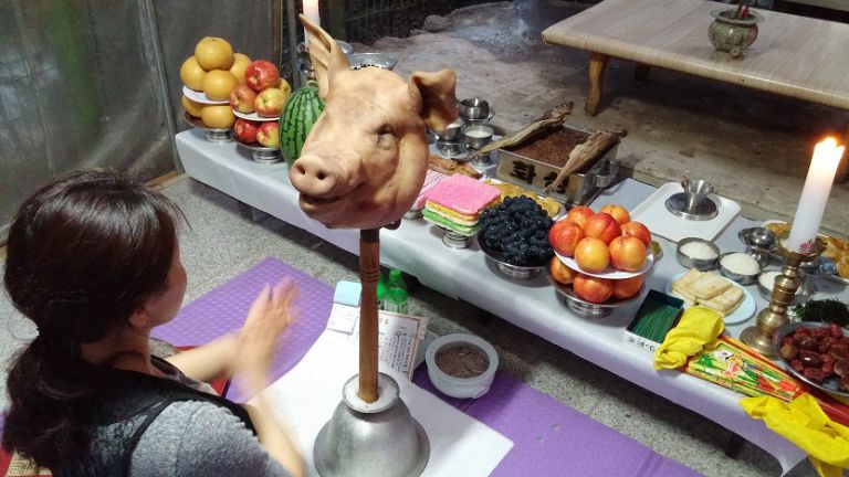 서낭 치성