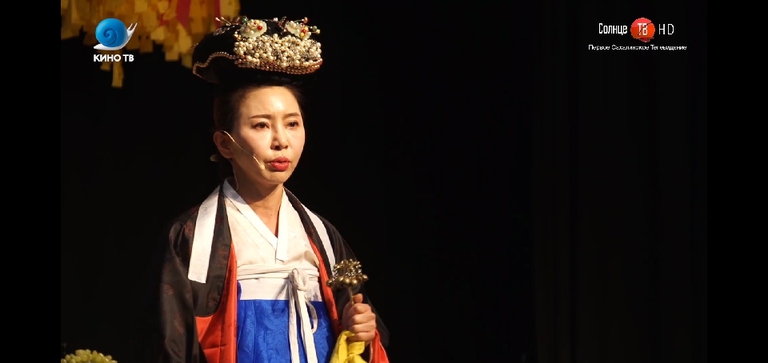 러시아 방송국에서 연화암선생님 사할린 공연 취재 (2019. 5. 20. 러시아 끼노TV)