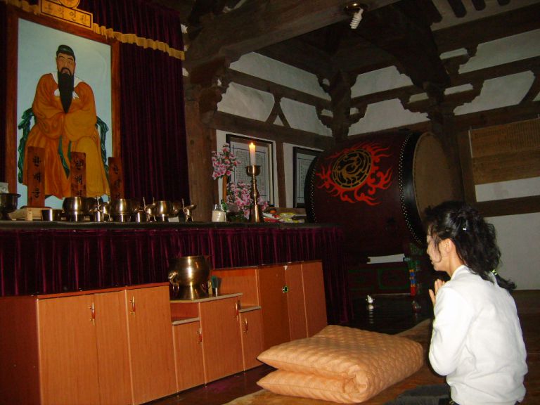 태백산 단군성전 기도